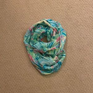 Lilly Pulitzer infinity scarf